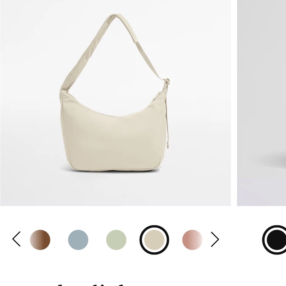 Away Featherlight Crossbody in Salt White